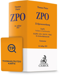 Abbildung von: Thomas/Putzo Zivilprozessordnung: ZPO Kommentar Chat-Book 2025 - C.H.BECK