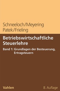 Abbildung von: Betriebswirtschaftliche Steuerlehre - Band 1 - Vahlen