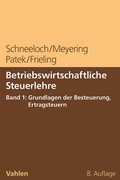 Cover: Betriebswirtschaftliche Steuerlehre - Band 1 - Vahlen