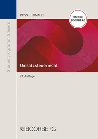 Abbildung von: Umsatzsteuerrecht - Boorberg