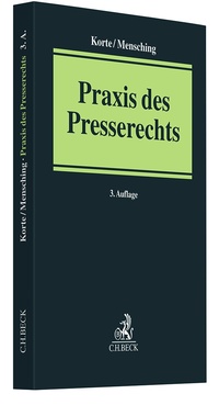 Abbildung von: Praxis des Presserechts - C.H.BECK