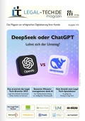 Bild: Legal Tech-Magazin 1/25  - FFI-Verlag