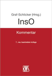 Enlarge image Cover: InsO: Insolvenzordnung - RWS