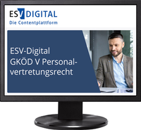 Bild: ESV-Digital GK&Ouml;D V Personalvertretungsrecht des Bundes und der L&auml;nder AI - Jahresabonnement - Erich Schmidt Verlag