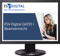 Bild: ESV-Digital GK&Ouml;D I Beamtenrecht des Bundes und der L&auml;nder, Richterrecht und Wehrrecht AI - Jahresabonnement - Erich Schmidt Verlag