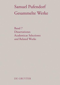 Enlarge image Cover: Dissertationes Academicae Selectiores and Related Works - De Gruyter