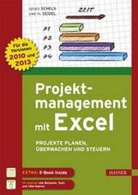 Abbildung von: Projektmanagement mit Excel - Hanser