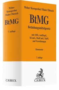 Abbildung von: Betäubungsmittelgesetz: BtMG - C.H.BECK