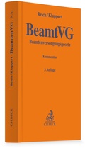 Cover: Beamtenversorgungsgesetz: BeamtVG - C.H.BECK
