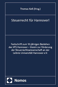 Abbildung von: Steuerrecht für Hannover! - Nomos