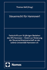 Bild: Steuerrecht für Hannover! - Nomos