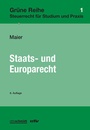 Cover: Staats- und Europarecht - Erich Fleischer Verlag