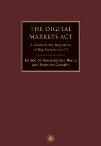 Enlarge image Cover: The Digital Markets Act - Hart Publishing