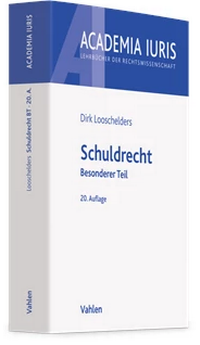 Bild: Schuldrecht Besonderer Teil - Vahlen