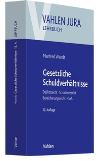 Abbildung von: Gesetzliche Schuldverhältnisse - Vahlen
