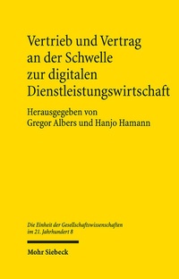 Abbildung von: Vertrieb und Vertrag an der Schwelle zur digitalen Dienstleistungswirtschaft - Mohr Siebeck
