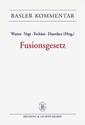 Cover: Fusionsgesetz - Helbing & Lichtenhahn