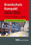 Cover: Brandschutz Kompakt 2025/2026 - Rudolf M&uuml;ller Verlag