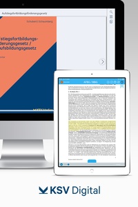 Abbildung von: Aufstiegsfortbildungsförderungsgesetz (AFBG) / Berufsbildungsgesetz (BBiG) - digital - Kommunal- und Schul-Verlag