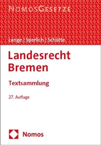 Abbildung von: Landesrecht Bremen - Nomos