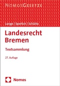 Cover: Landesrecht Bremen - Nomos