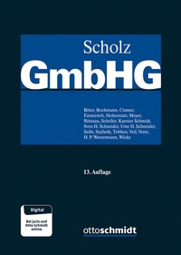 Abbildung von: GmbH-Gesetz, Band III - Otto Schmidt Verlag