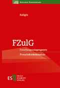 Cover: Forschungszulagengesetz: FZulG - Erich Schmidt Verlag