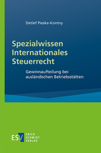 Abbildung von: Spezialwissen Internationales Steuerrecht - Erich Schmidt Verlag