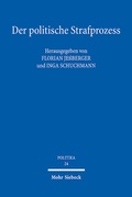 Abbildung von: Der politische Strafprozess - Mohr Siebeck