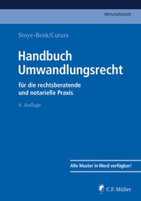 Abbildung von: Handbuch Umwandlungsrecht - C.F. Müller
