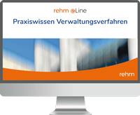 Abbildung von: Praxiswissen Verwaltungsverfahren online - Rehm