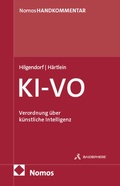 Cover: Verordnung &uuml;ber k&uuml;nstliche Intelligenz: KI-VO - Nomos