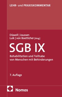 Abbildung von: Sozialgesetzbuch IX: SGB IX - Nomos