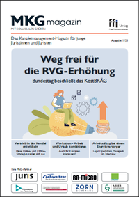 Abbildung von: MkG-Fachinfomagazin Ausgabe 01/2025  - FFI-Verlag