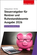 Abbildung von: Steuerratgeber für Rentner und Ruhestandsbeamte - Ausgabe 2026 - Walhalla