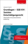 Abbildung von: Grundlagen SGB XIV - Soziales Entschädigungsrecht - Walhalla