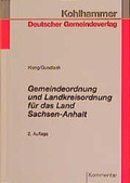 Cover: Gemeindeordnung und Landkreisordnung Sachsen-Anhalt - Deutscher Gemeindeverlag