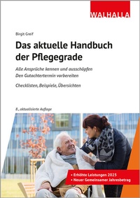Abbildung von: Das aktuelle Handbuch der Pflegegrade - Walhalla