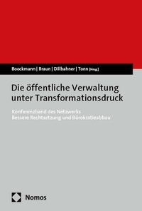 Abbildung von: Die öffentliche Verwaltung unter Transformationsdruck - Nomos