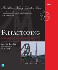Enlarge image Cover: Refactoring - Addison Wesley