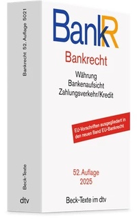 Abbildung von: Bankrecht: BankR - dtv