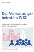 Cover: Der Verwaltungsbeirat im WEG - C.H.BECK