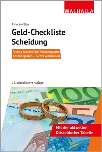 Abbildung von: Geld-Checkliste Scheidung - Walhalla