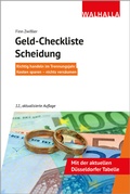 Cover: Geld-Checkliste Scheidung - Walhalla