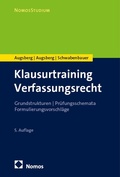 Cover: Klausurtraining Verfassungsrecht - Nomos