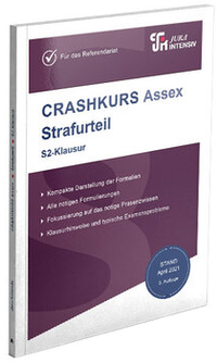 Abbildung von: CRASHKURS Assex Strafurteil - Jura-Intensiv Verlag