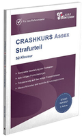 Cover: CRASHKURS Assex Strafurteil - Jura-Intensiv Verlag