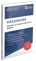 Cover: CRASHKURS Handels- & Gesellschaftsrecht - MoPeG - Jura-Intensiv Verlag