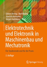 Bild vergrößern Bild: Elektrotechnik und Elektronik in Maschinenbau und Mechatronik - Springer Vieweg