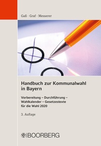 Abbildung von: Handbuch zur Kommunalwahl in Bayern - Boorberg